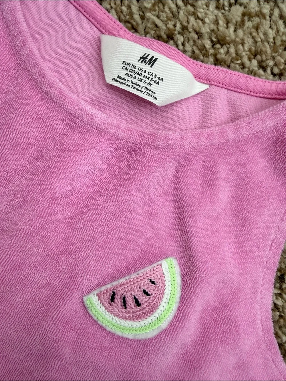 H&M girls pink